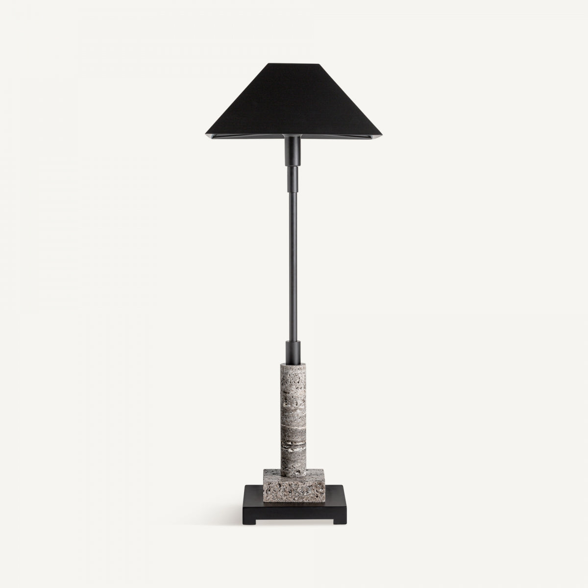 Lampe de table en marbre marron | Patio Vical