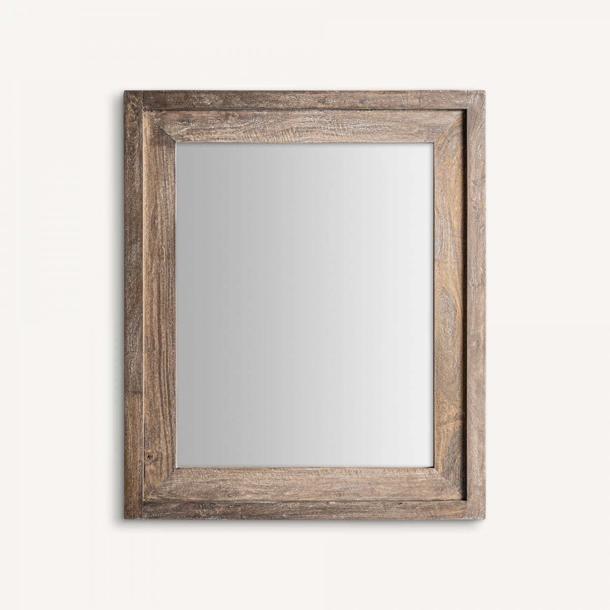 Miroir en bois de bouleau marron | Vical Giekau