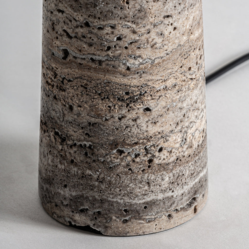 Lampe de table en marbre | Tour Vicale