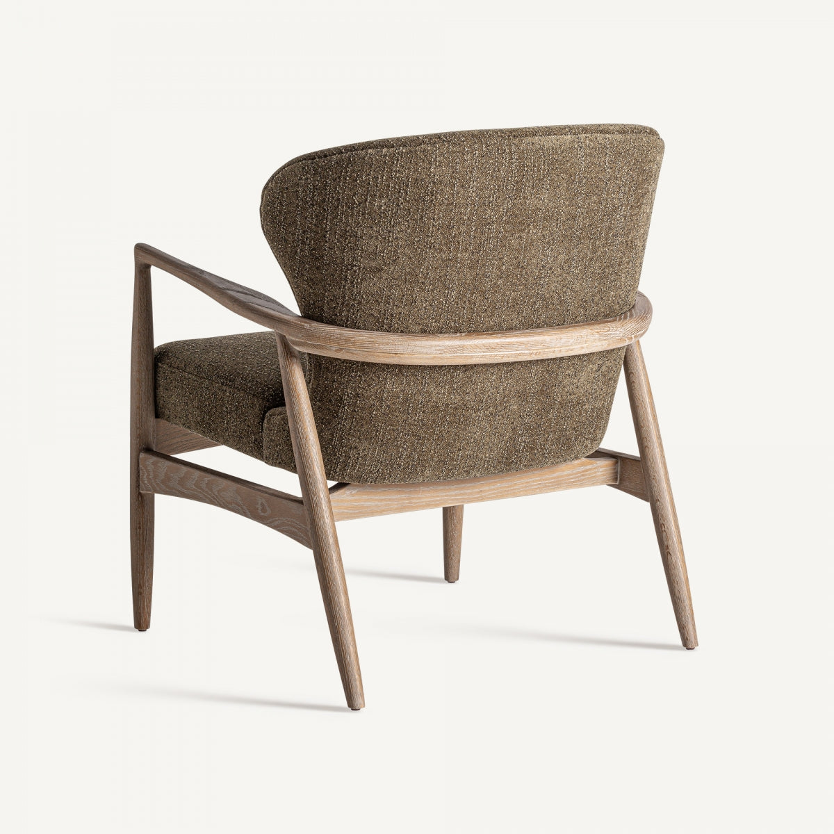 Fauteuil bouclé vert kaki | Tarrès VICAL