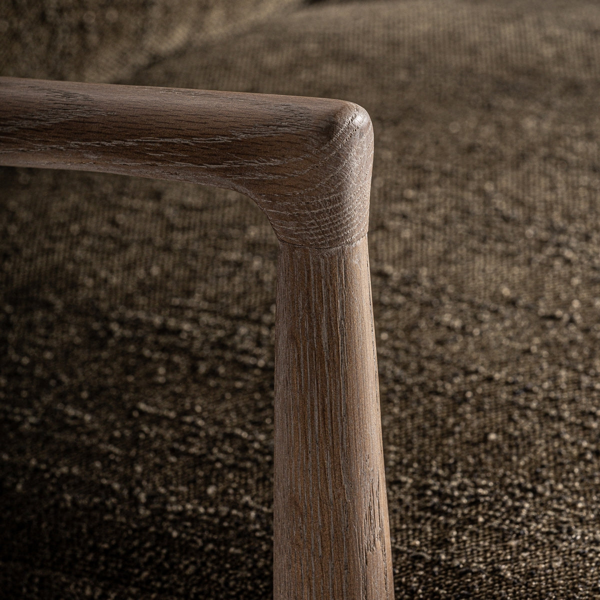 Fauteuil bouclé vert kaki | Tarrès VICAL