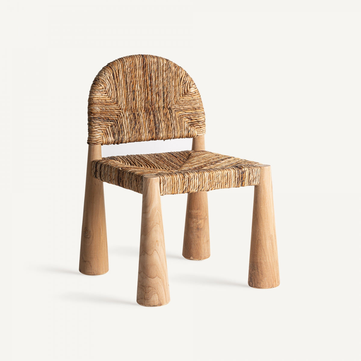 Chaise de salle à manger en fibres naturelles | Jardin Vical