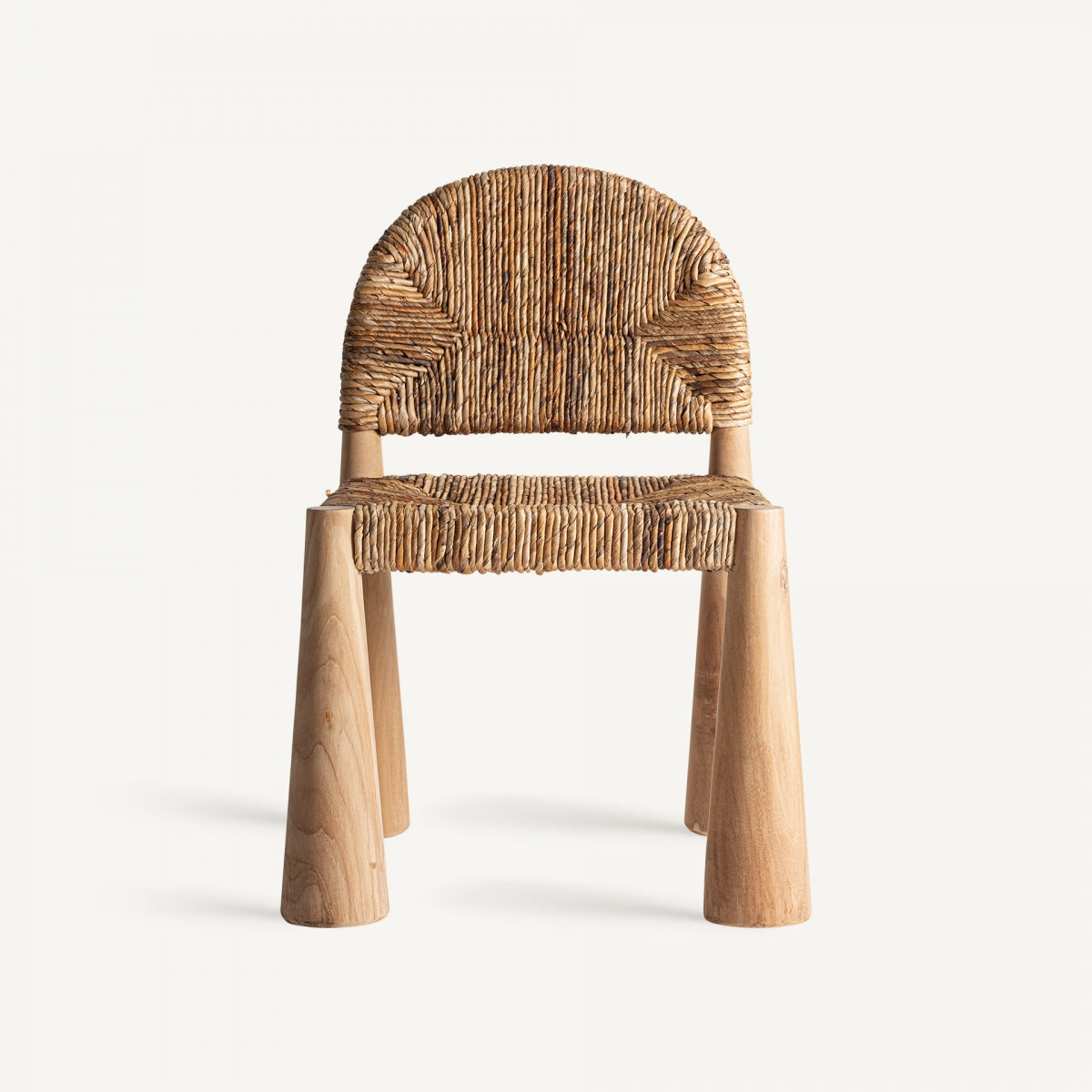 Chaise de salle à manger en fibres naturelles | Jardin Vical