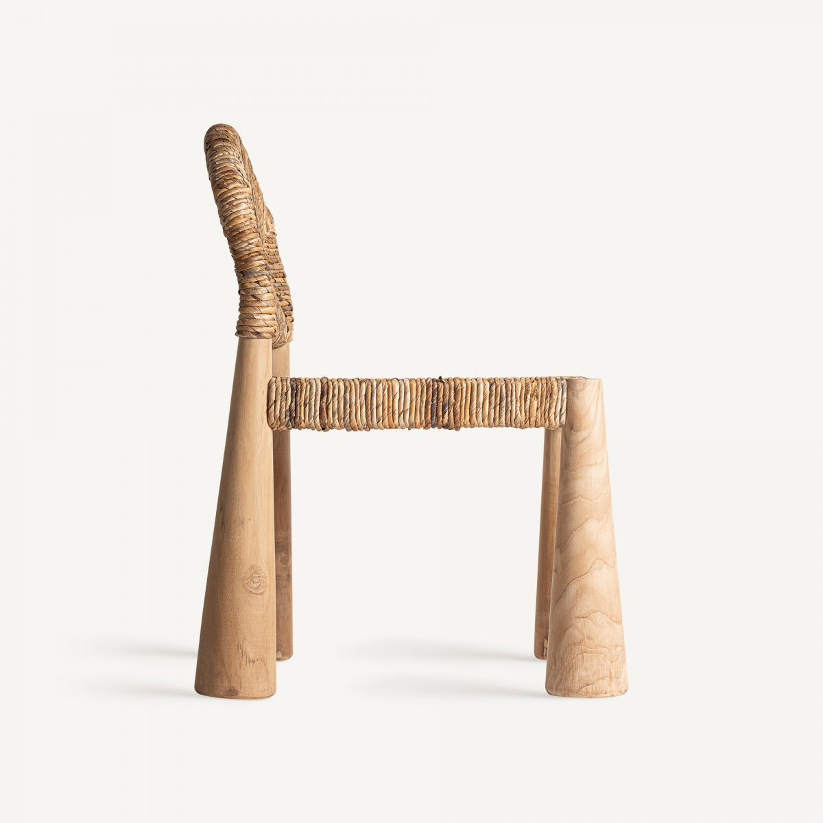 Chaise de salle à manger en fibres naturelles | Jardin Vical