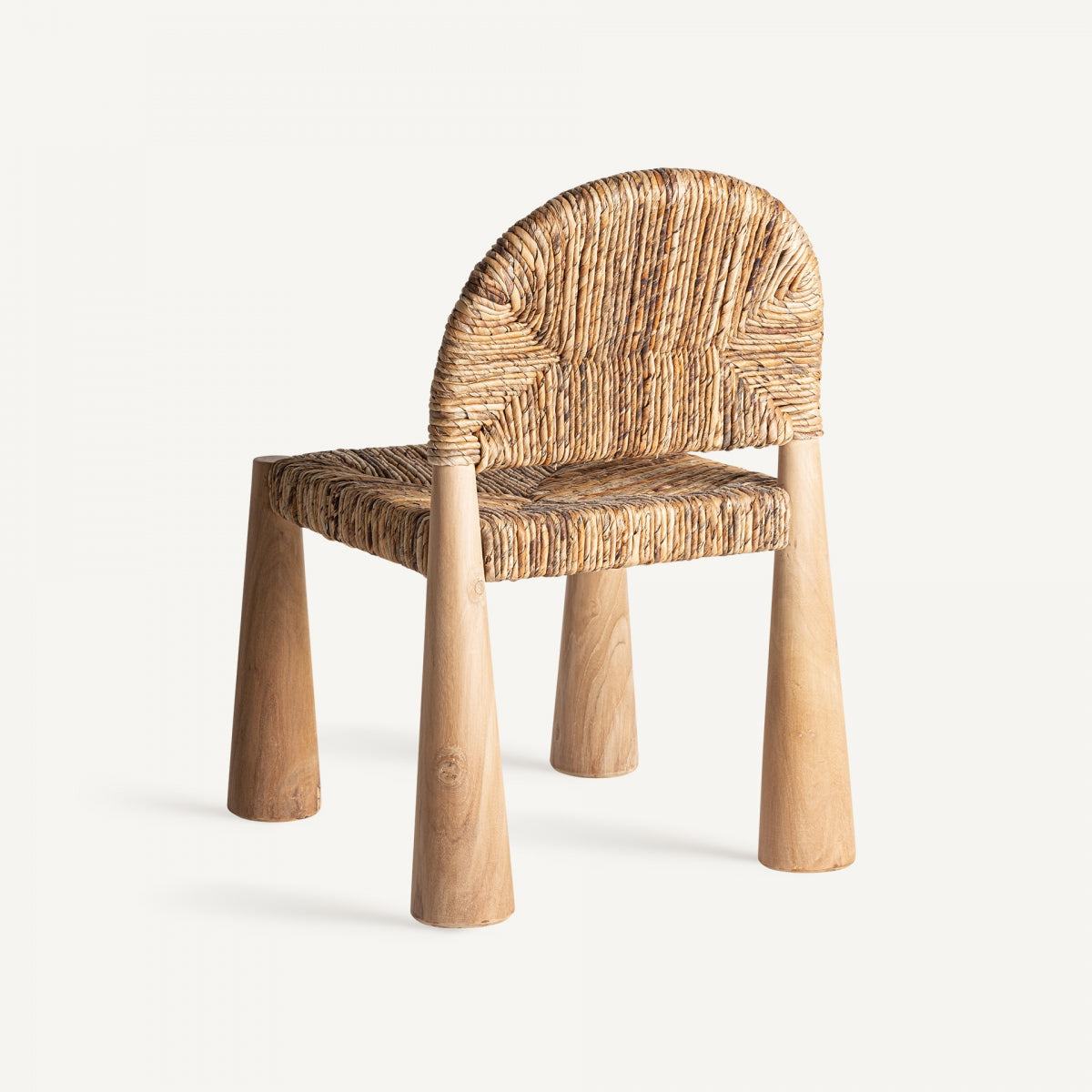 Chaise de salle à manger en fibres naturelles | Jardin Vical