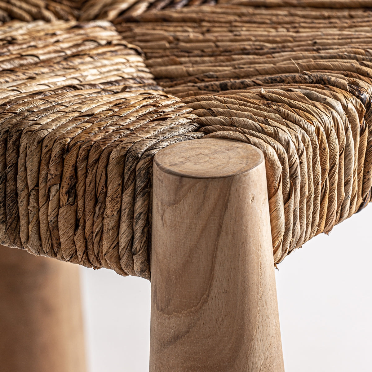 Chaise de salle à manger en fibres naturelles | Jardin Vical
