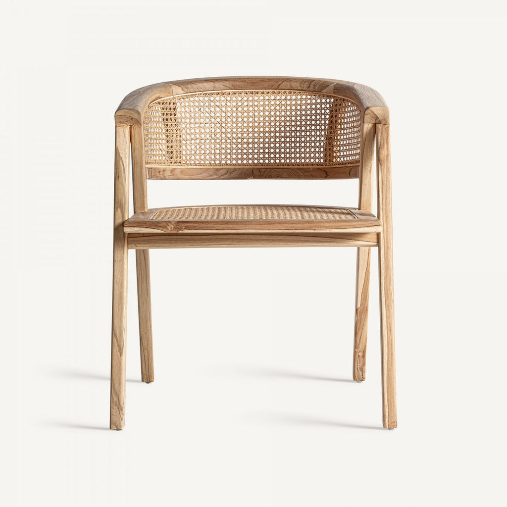 Chaise de salle à manger en rotin | Vical Eane