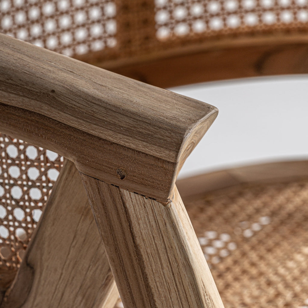 Chaise de salle à manger en rotin | Vical Eane