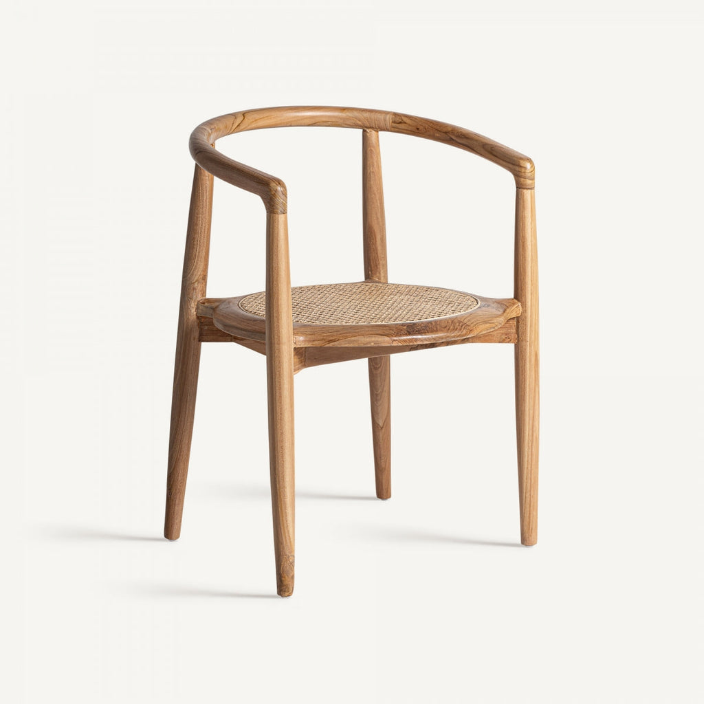 Chaise de salle à manger en rotin | Vical Tostily