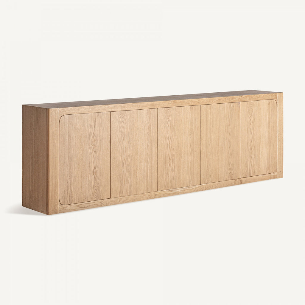 Buffet en bois de chêne marron | Vical Zelzate