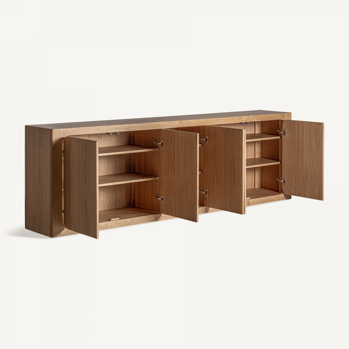 Buffet en bois de chêne marron | Vical Zelzate