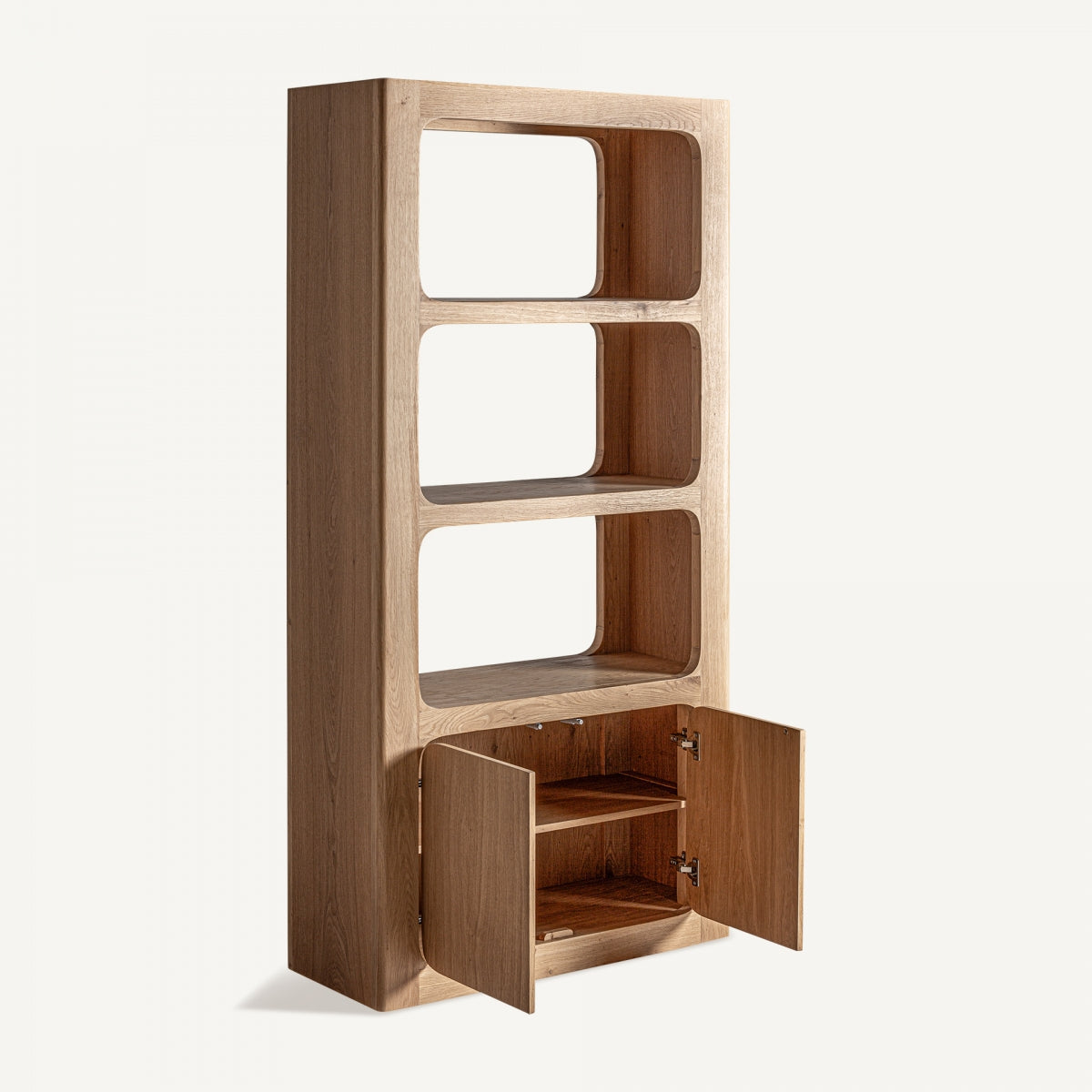 Bibliothèque en chêne marron | VICAL Saulgé