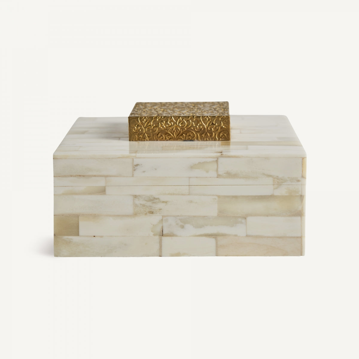 Boîte décorative en os synthétique | Vical Kaia