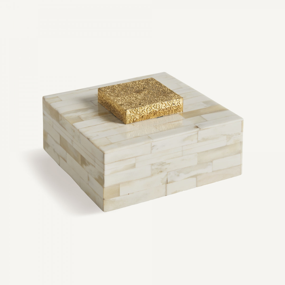 Boîte décorative en os synthétique | Vical Kaia