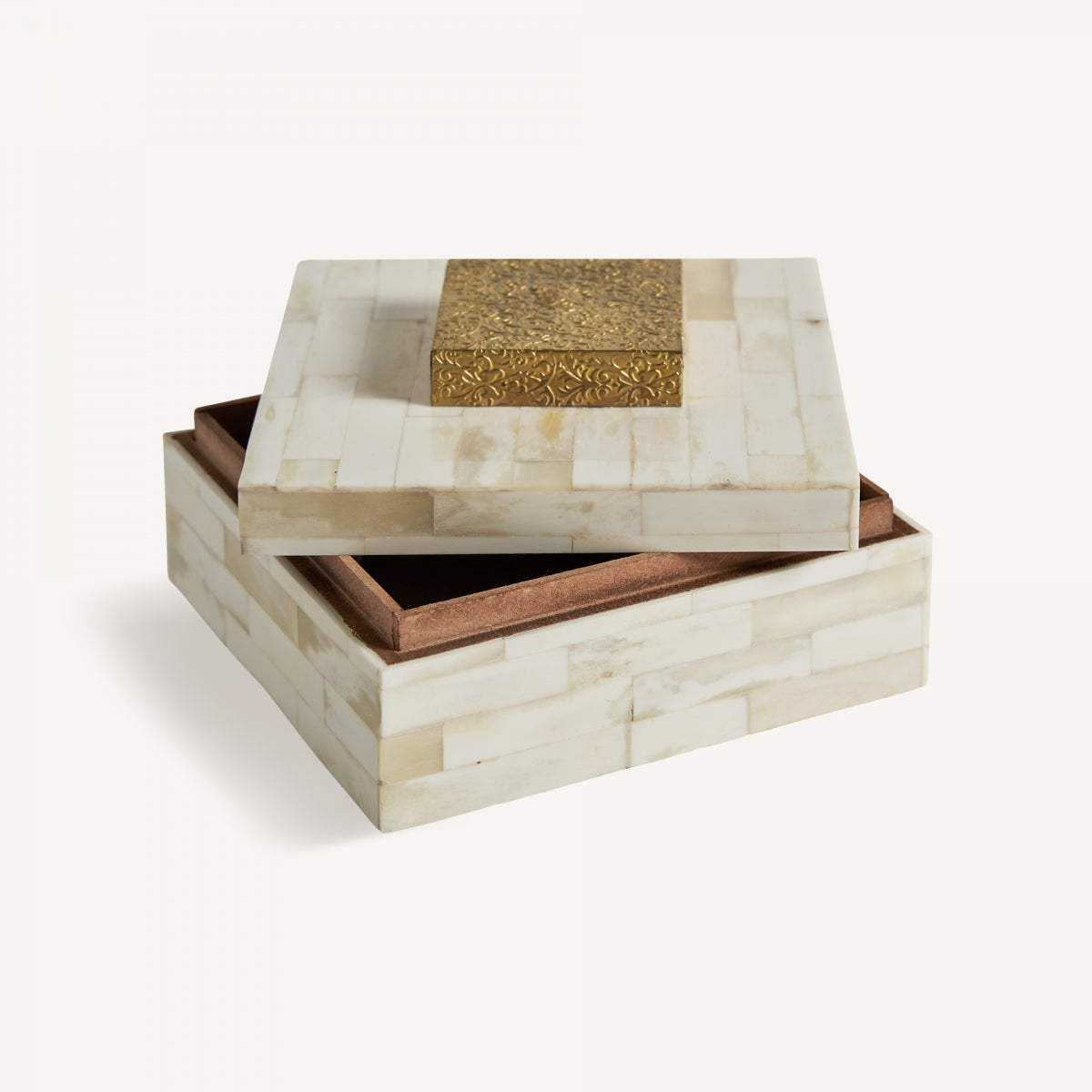 Boîte décorative en os synthétique | Vical Kaia