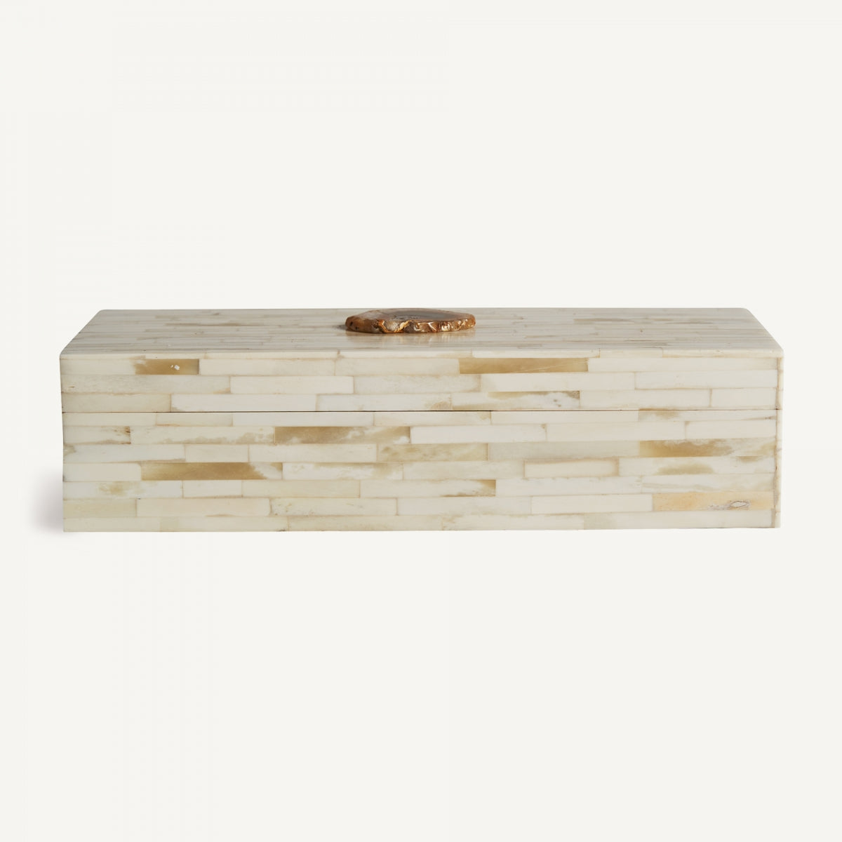 Boîte décorative en os synthétique | Vical Pakwa