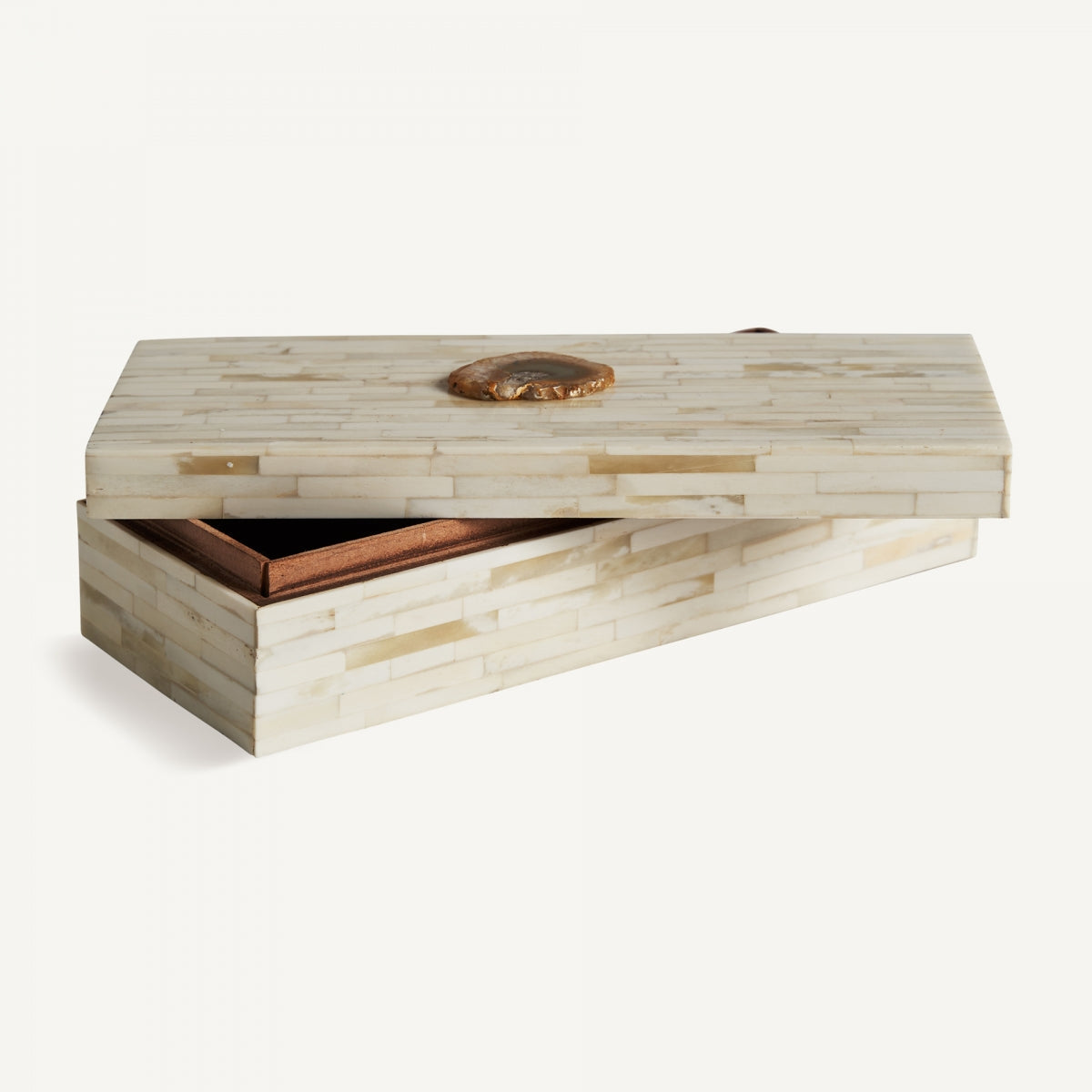 Boîte décorative en os synthétique | Vical Pakwa