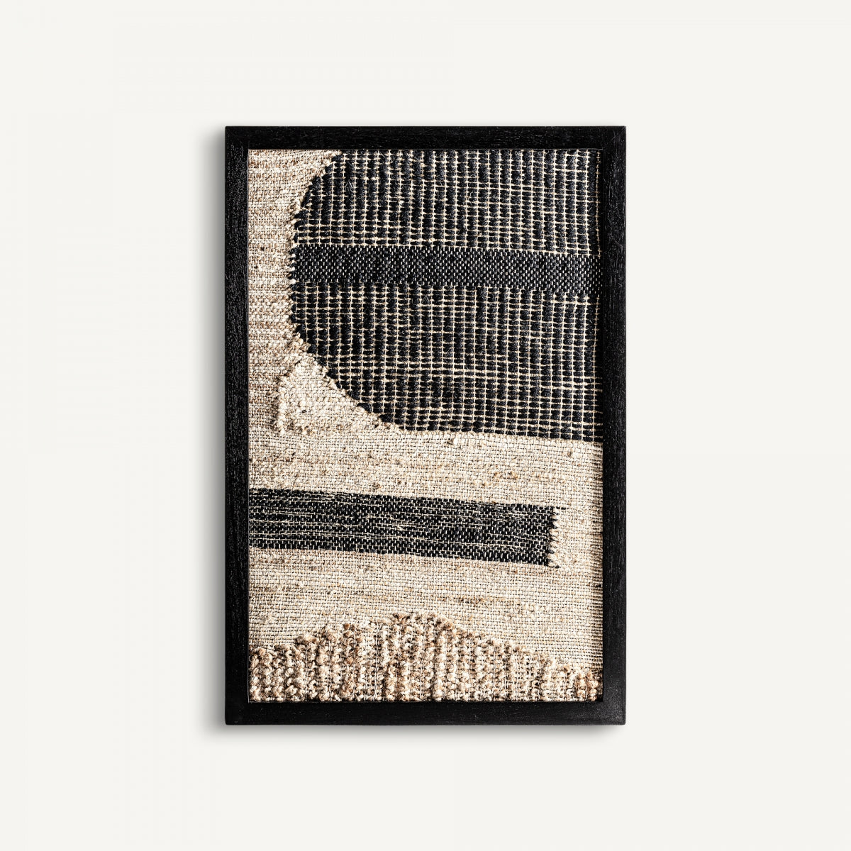 Tableau en jute et coton beige | Vical Cesc