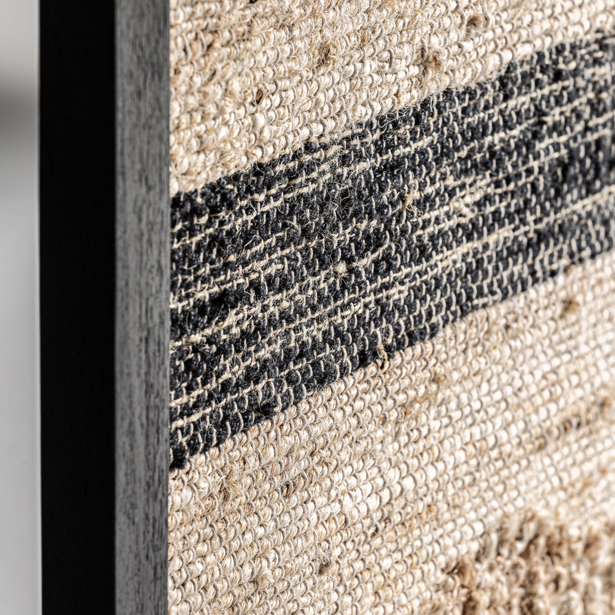 Tableau en jute et coton beige | Vical Cesc