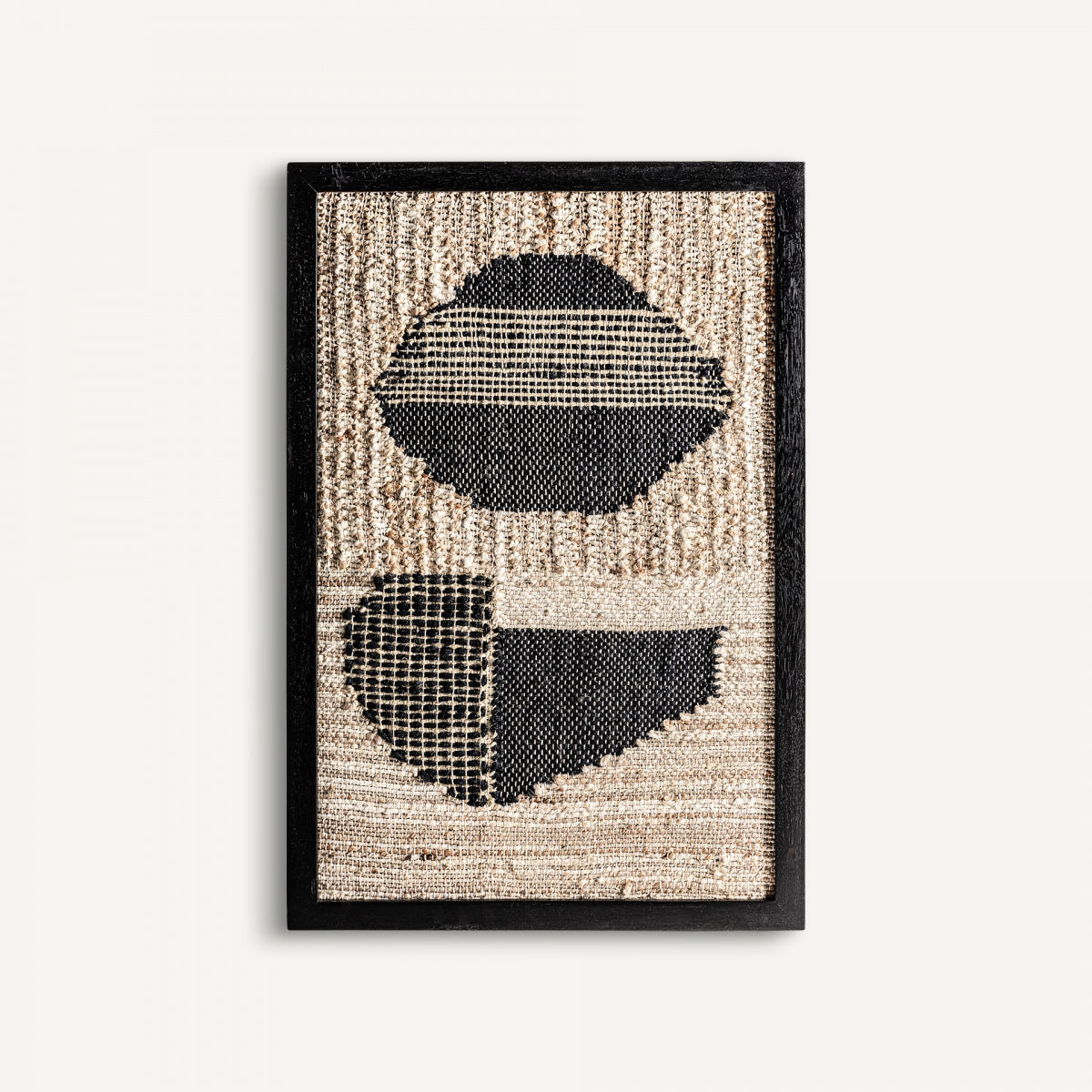 Tableau en jute et coton beige | Vical Celso