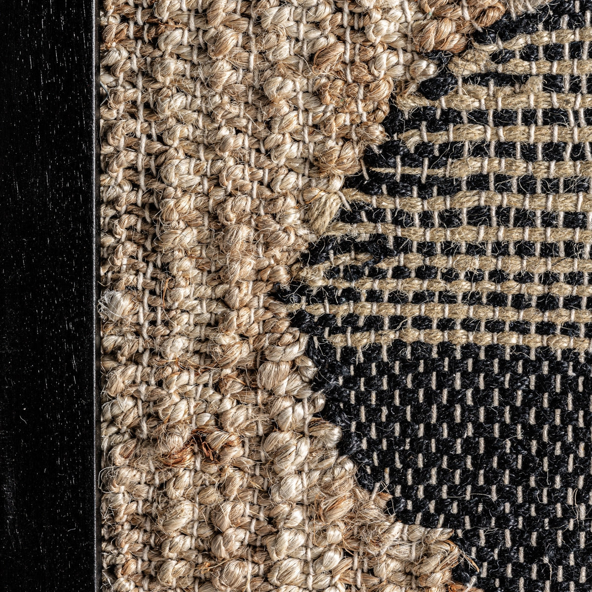 Tableau en jute et coton beige | Vical Celso