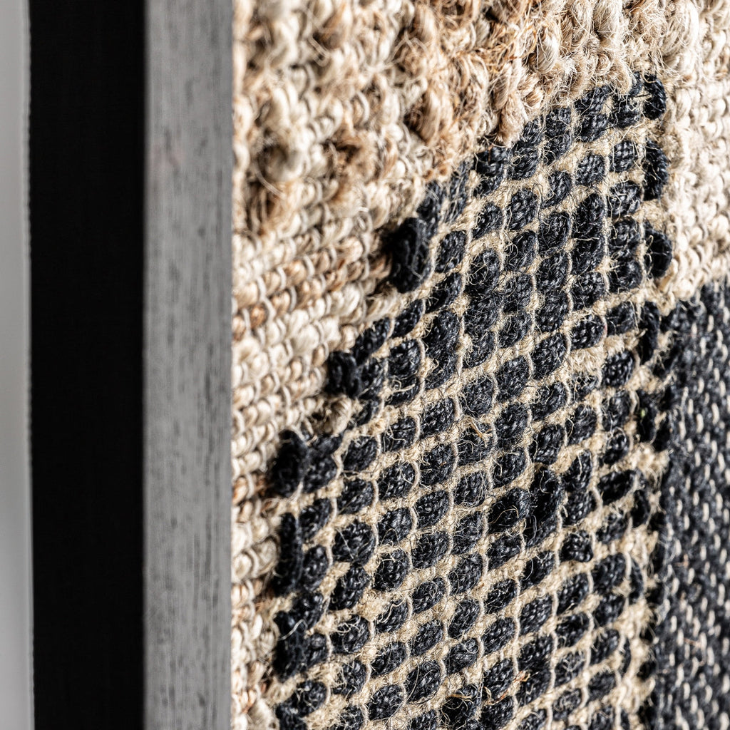 Tableau en jute et coton beige | Vical Celso