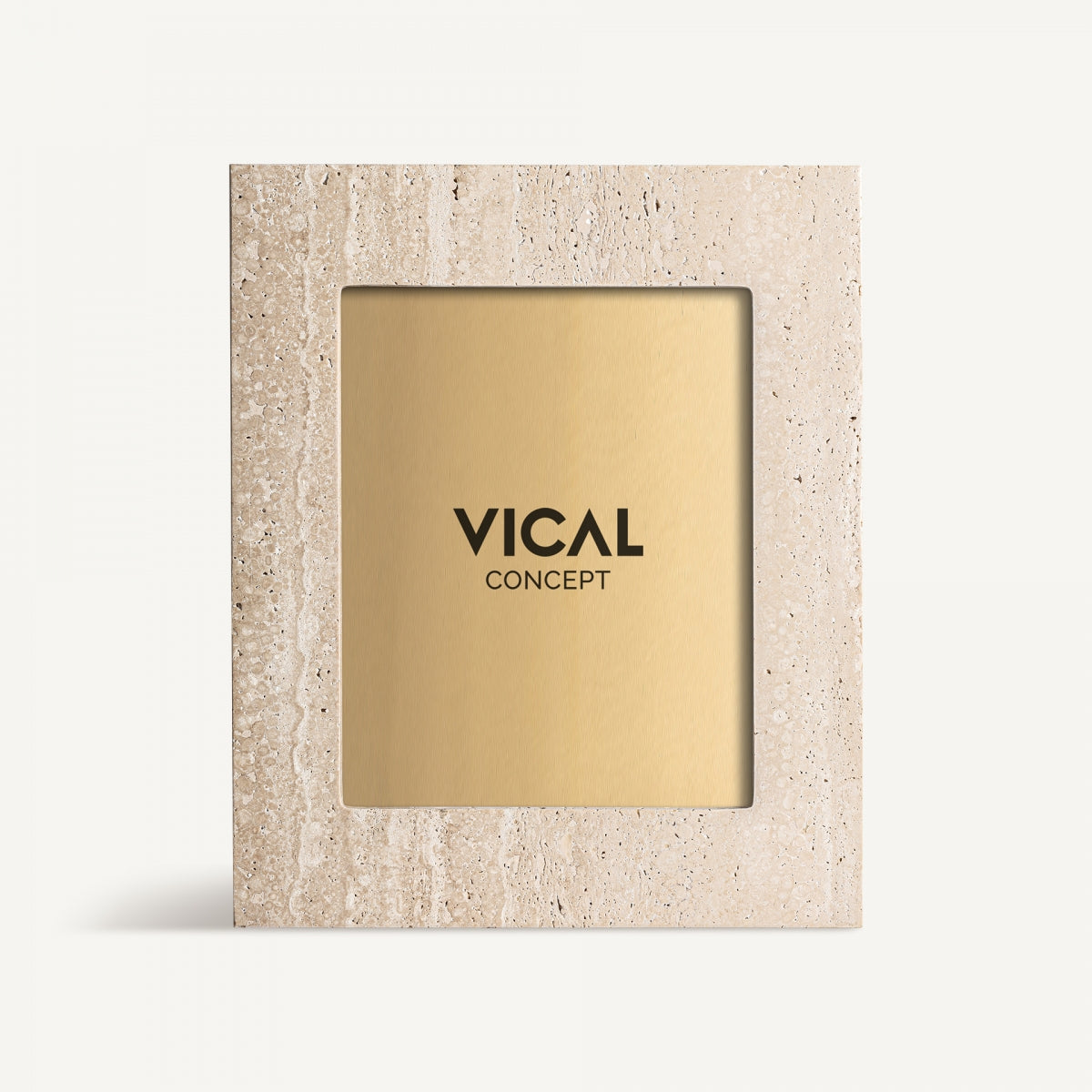 Cadre photo en marbre beige | Vical Tetbury