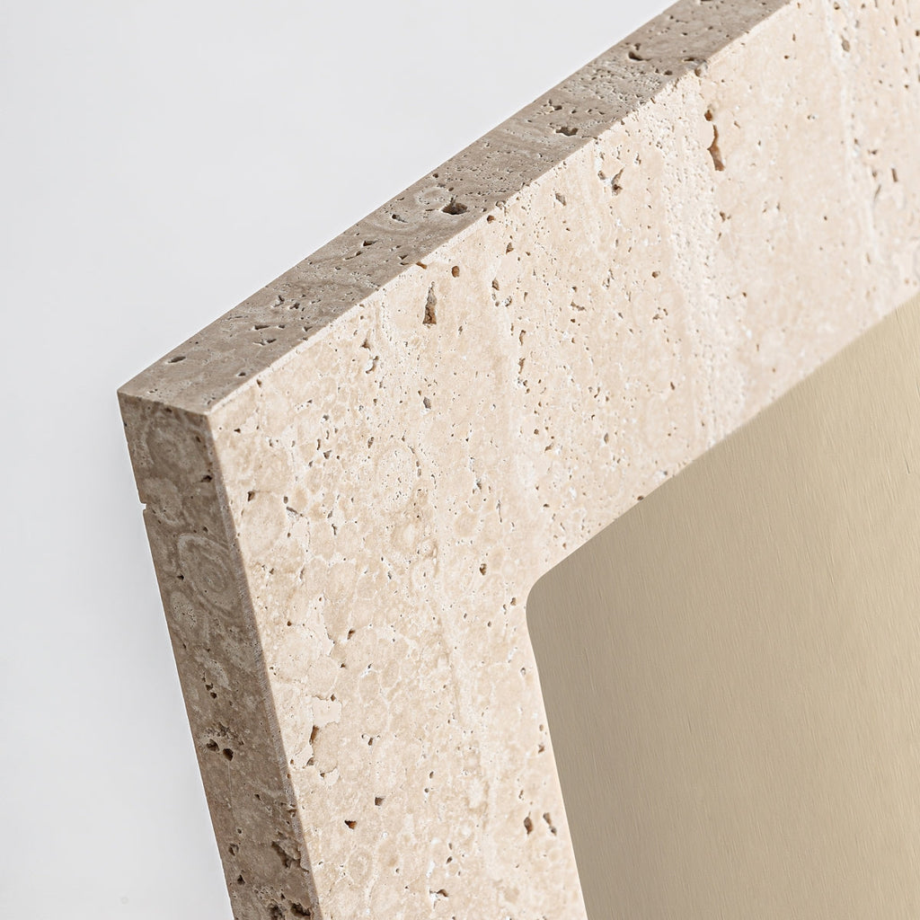 Cadre photo en marbre beige | Vical Tetbury