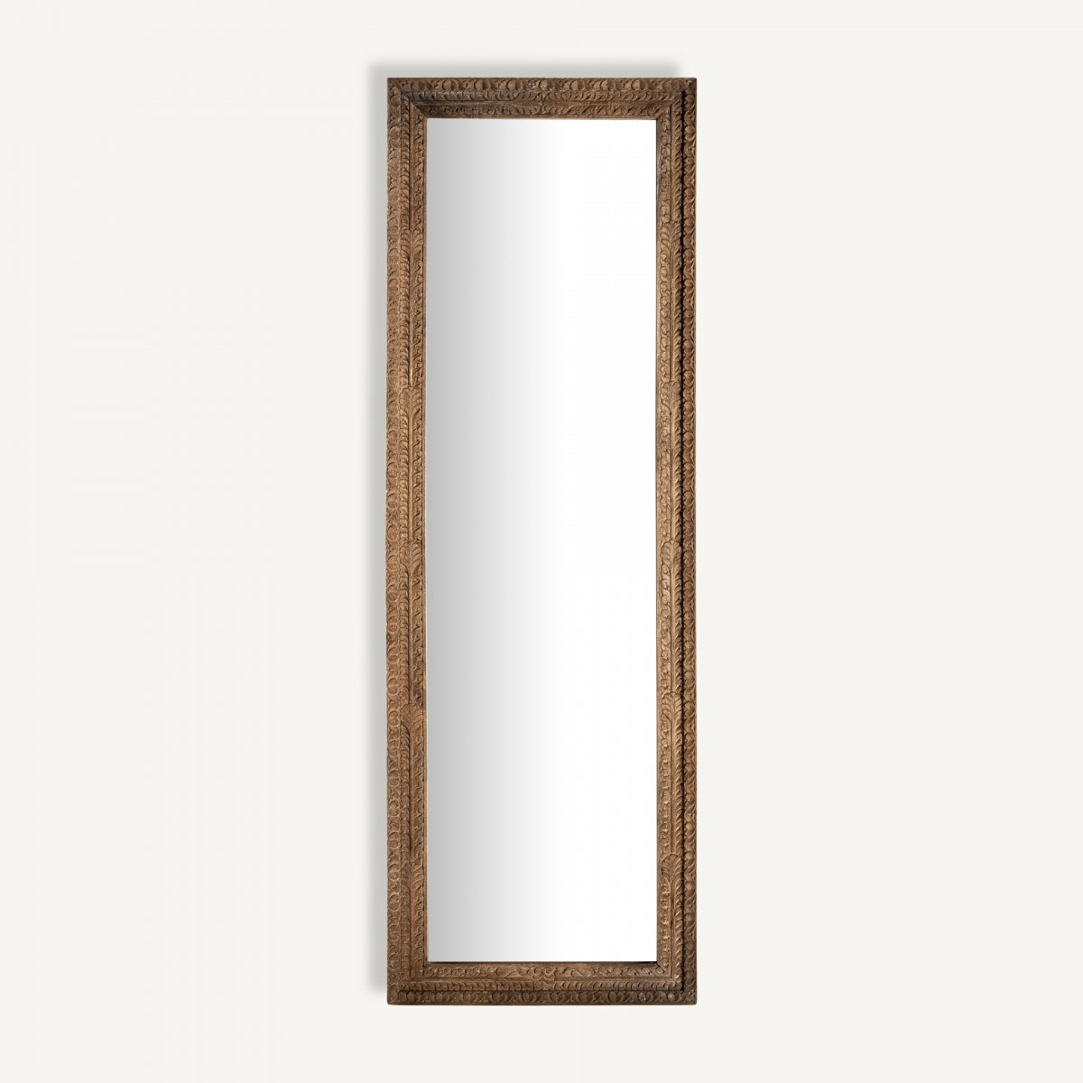 Miroir en bois de manguier sculpté | Vical Cotard