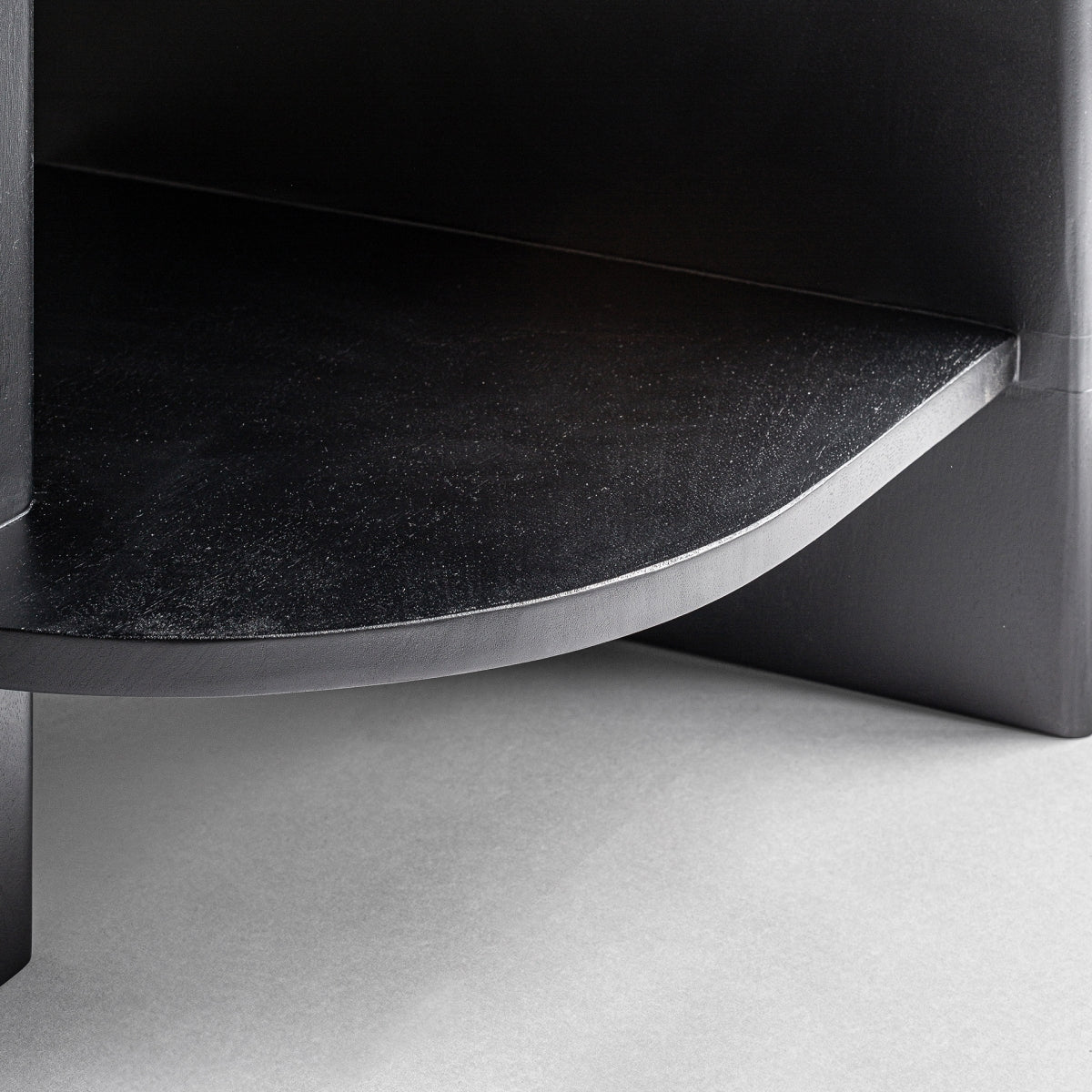 Console en manguier et marbre noir | Vical Nara
