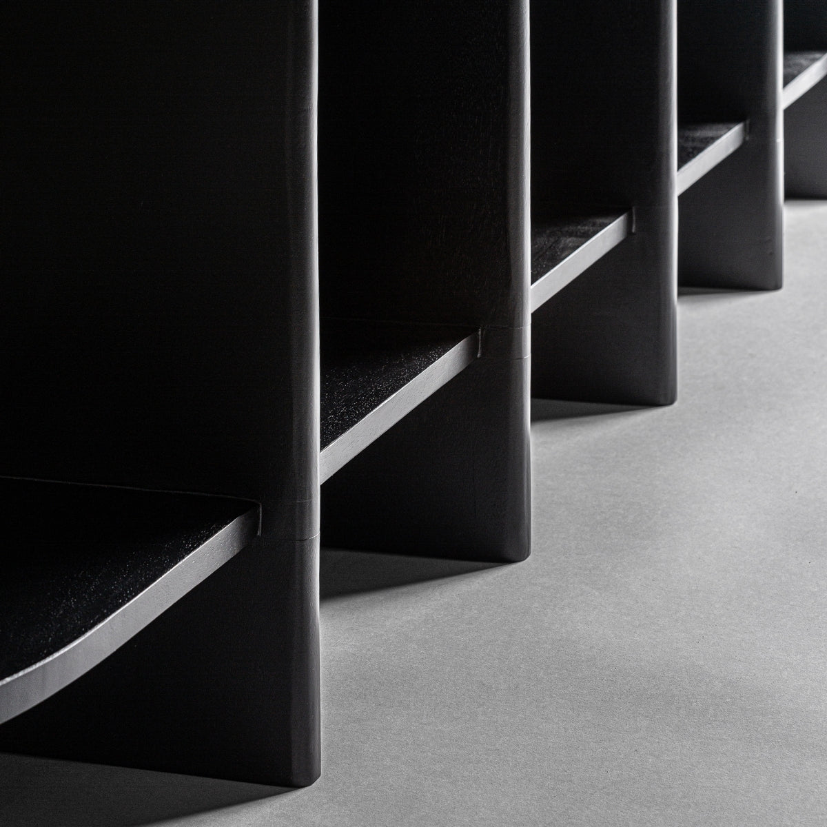 Console en manguier et marbre noir | Vical Nara