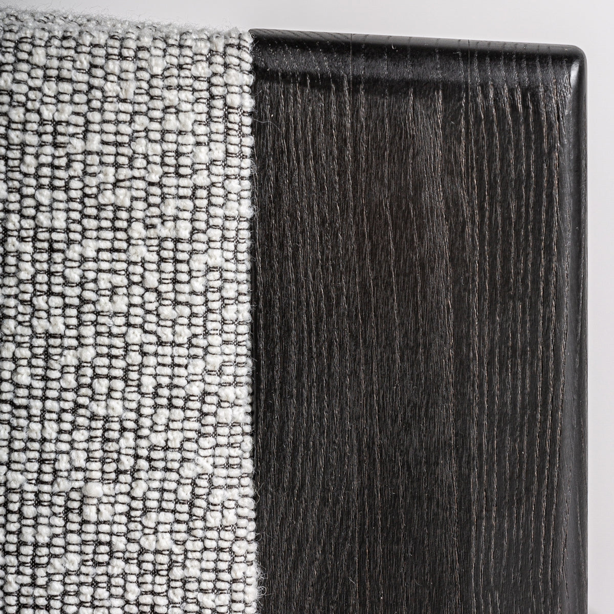 Fauteuil bouclé gris | Vical Nara