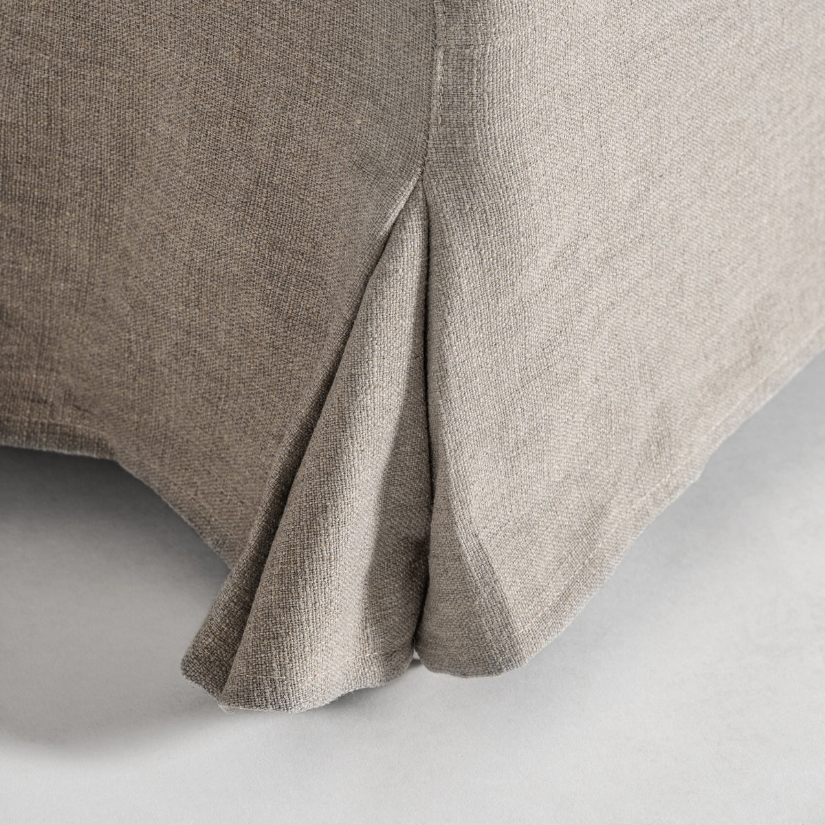 Canapé 4 places en lin beige | Vical Perlez