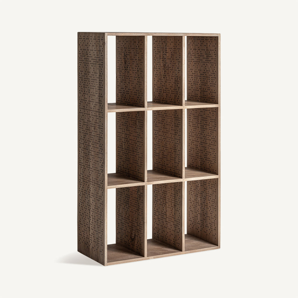 Bibliothèque en bois de manguier | Jacquard VICAL