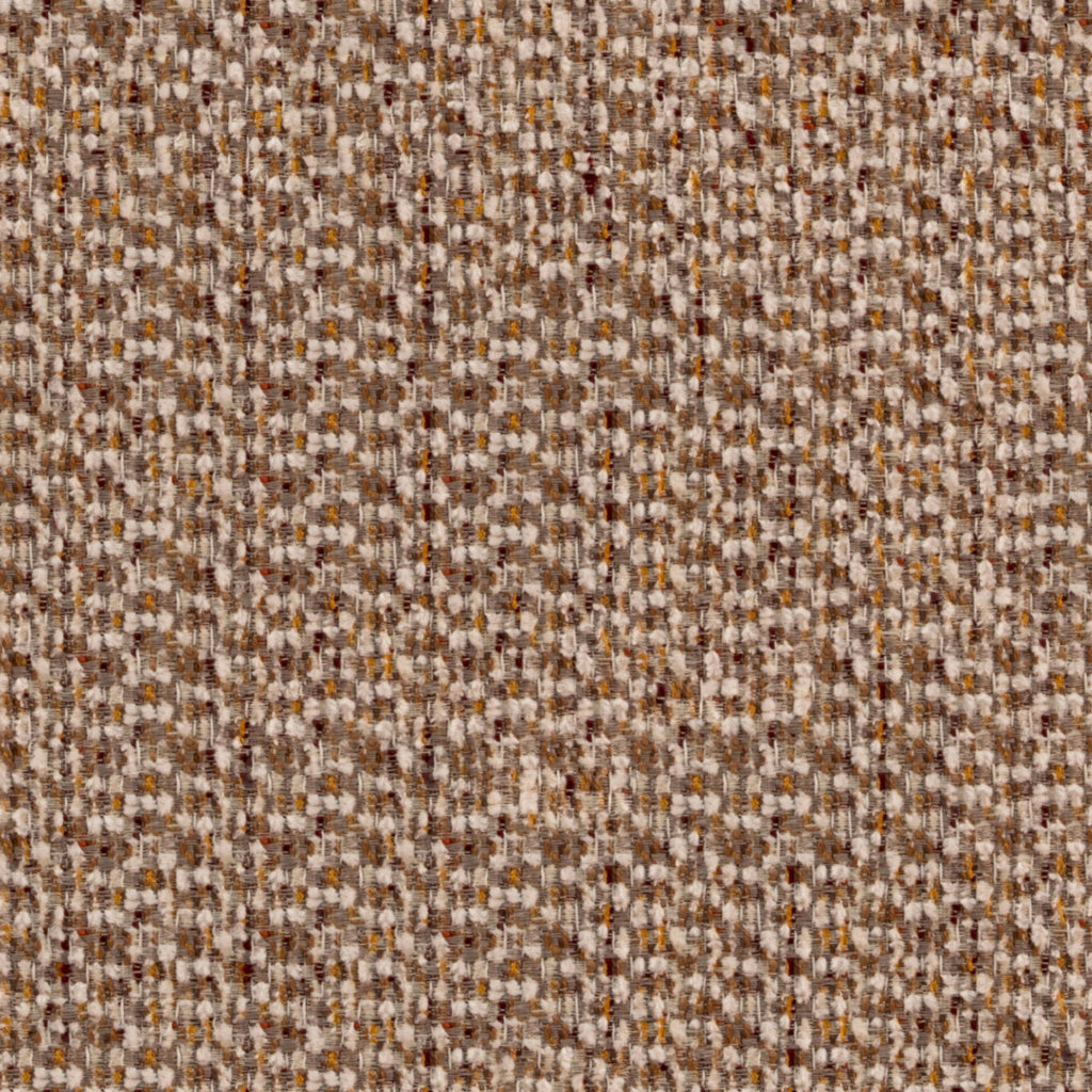 Canapé d'angle droit 2-3 places en tissu marron | Dôme Déco Bâle