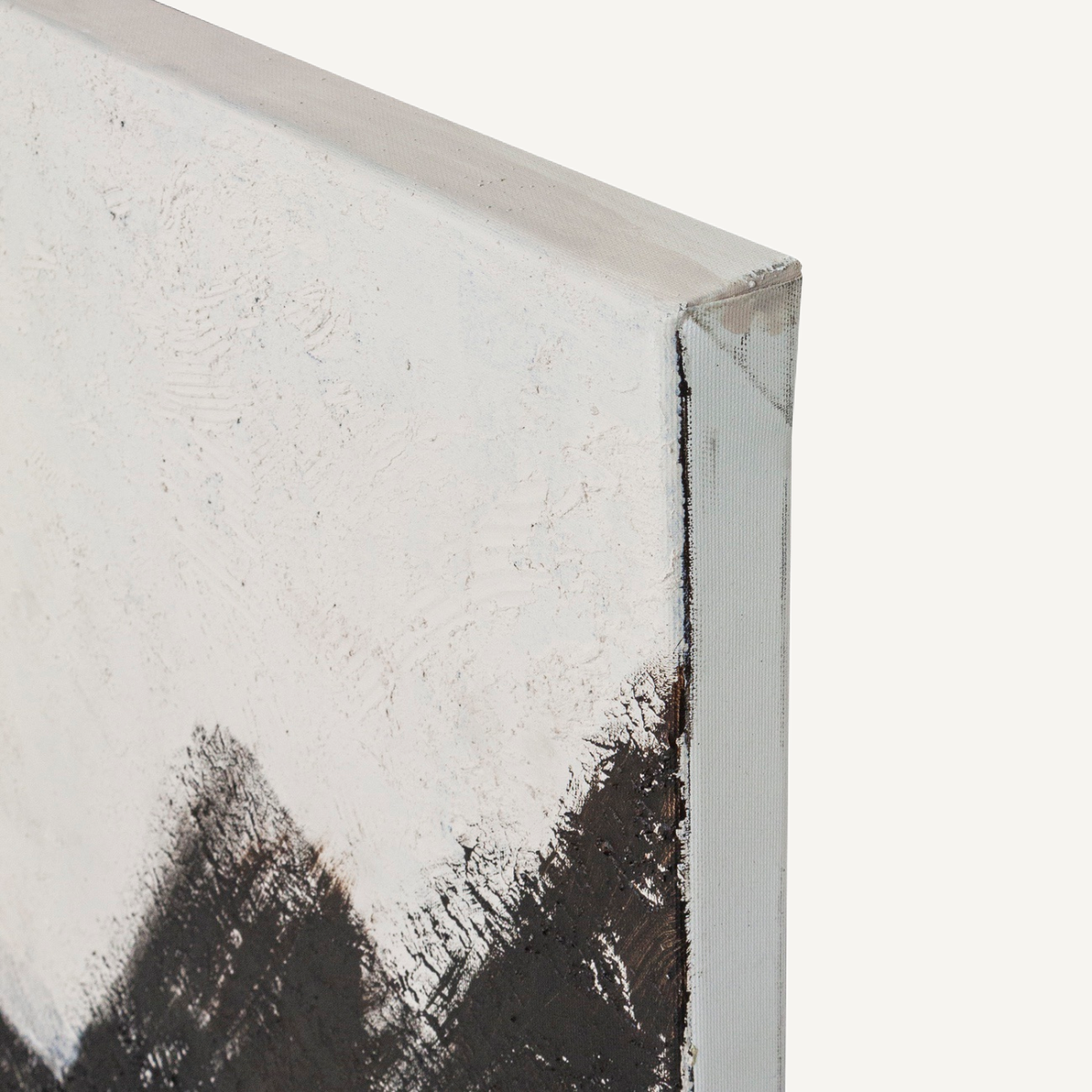 Peinture sur toile noir et blanc | Dôme Déco Instinct