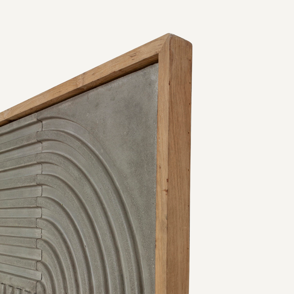 Tableau en fibre ciment grise | Dôme Déco Circulaire