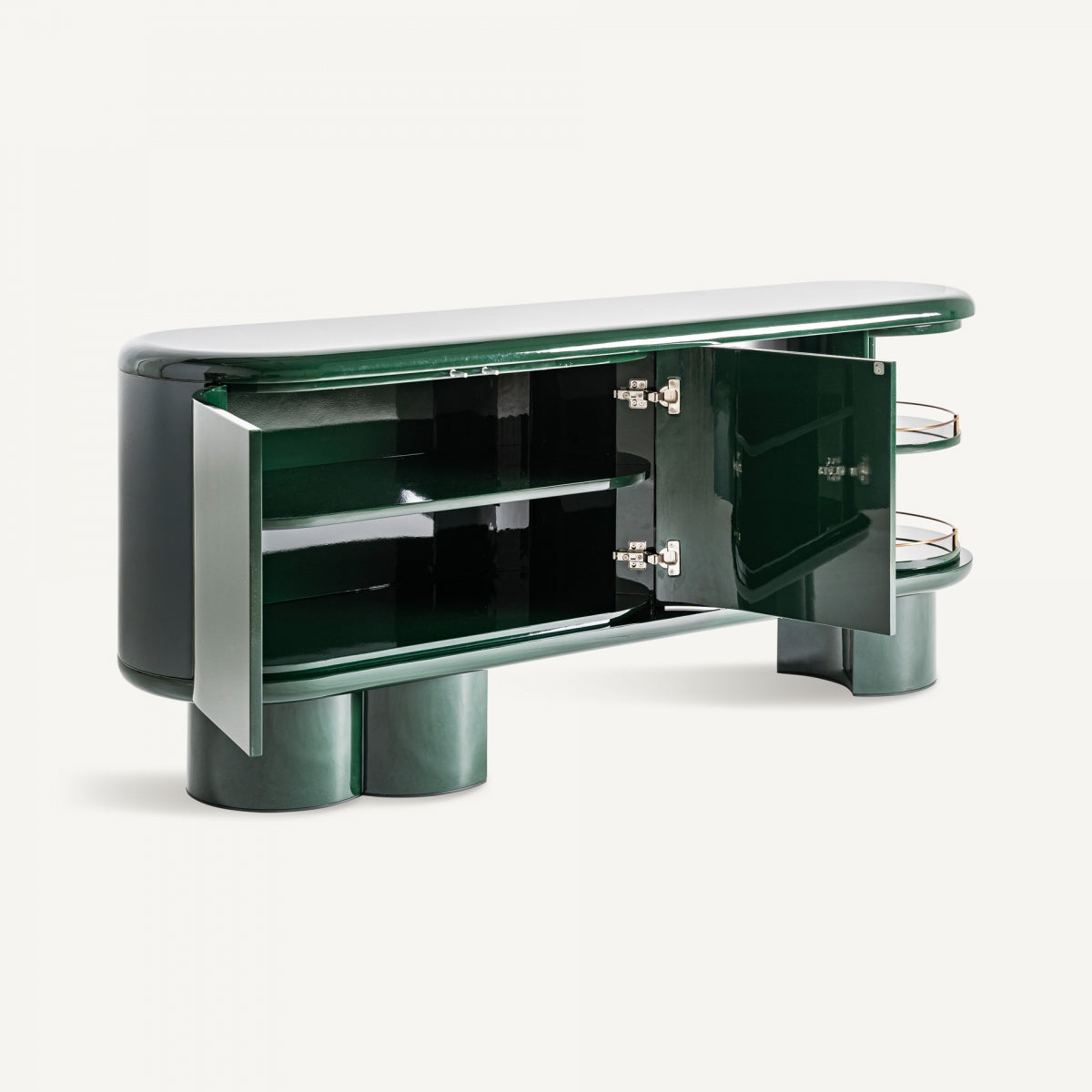 Buffet Art déco en bois vert | Vical Gory