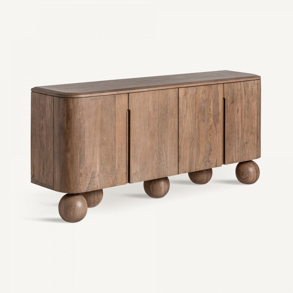 Buffet en bois de manguier marron | Vical Bocksberg