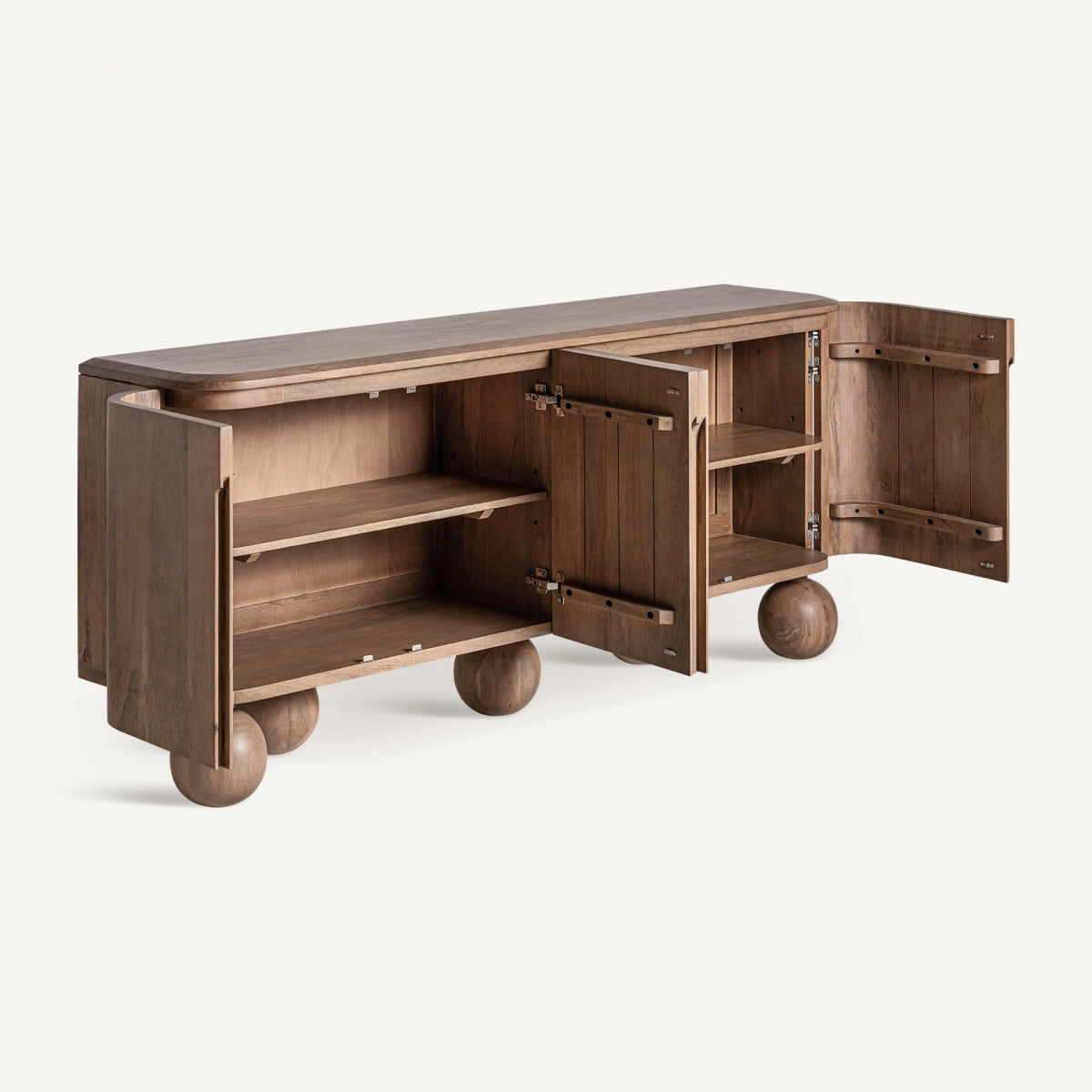 Buffet en bois de manguier marron | Vical Bocksberg