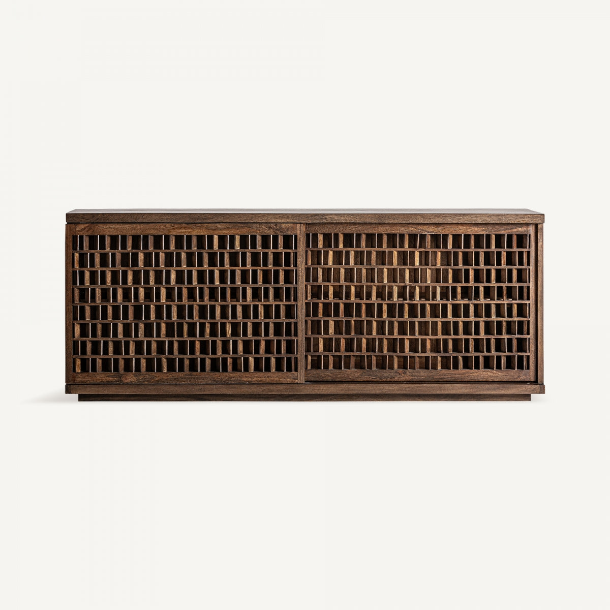 Buffet en bois de manguier marron | Vical Kladno