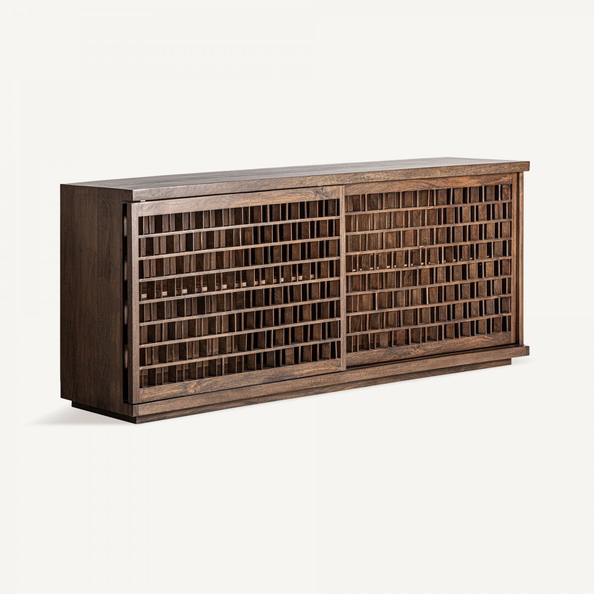 Buffet en bois de manguier marron | Vical Kladno