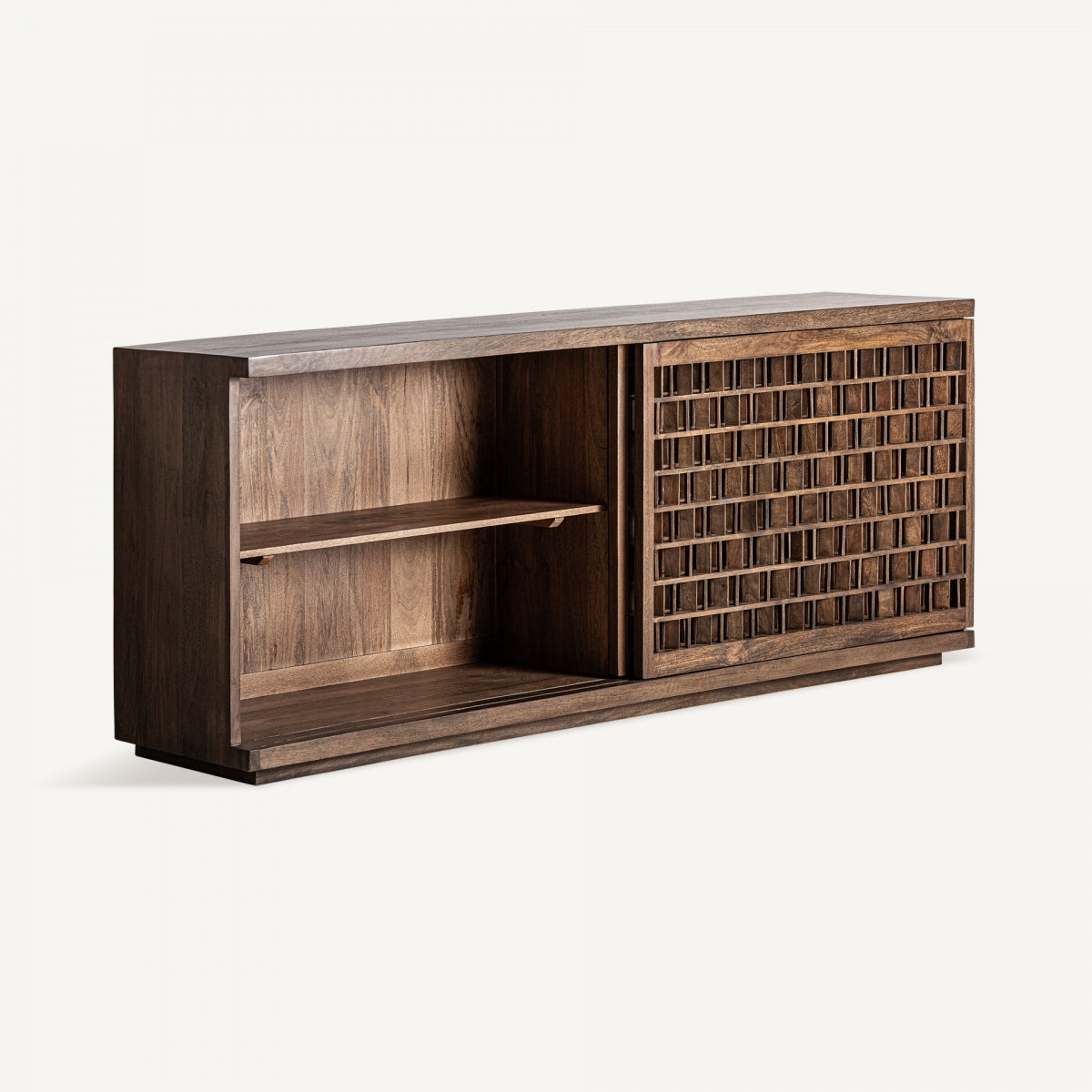 Buffet en bois de manguier marron | Vical Kladno