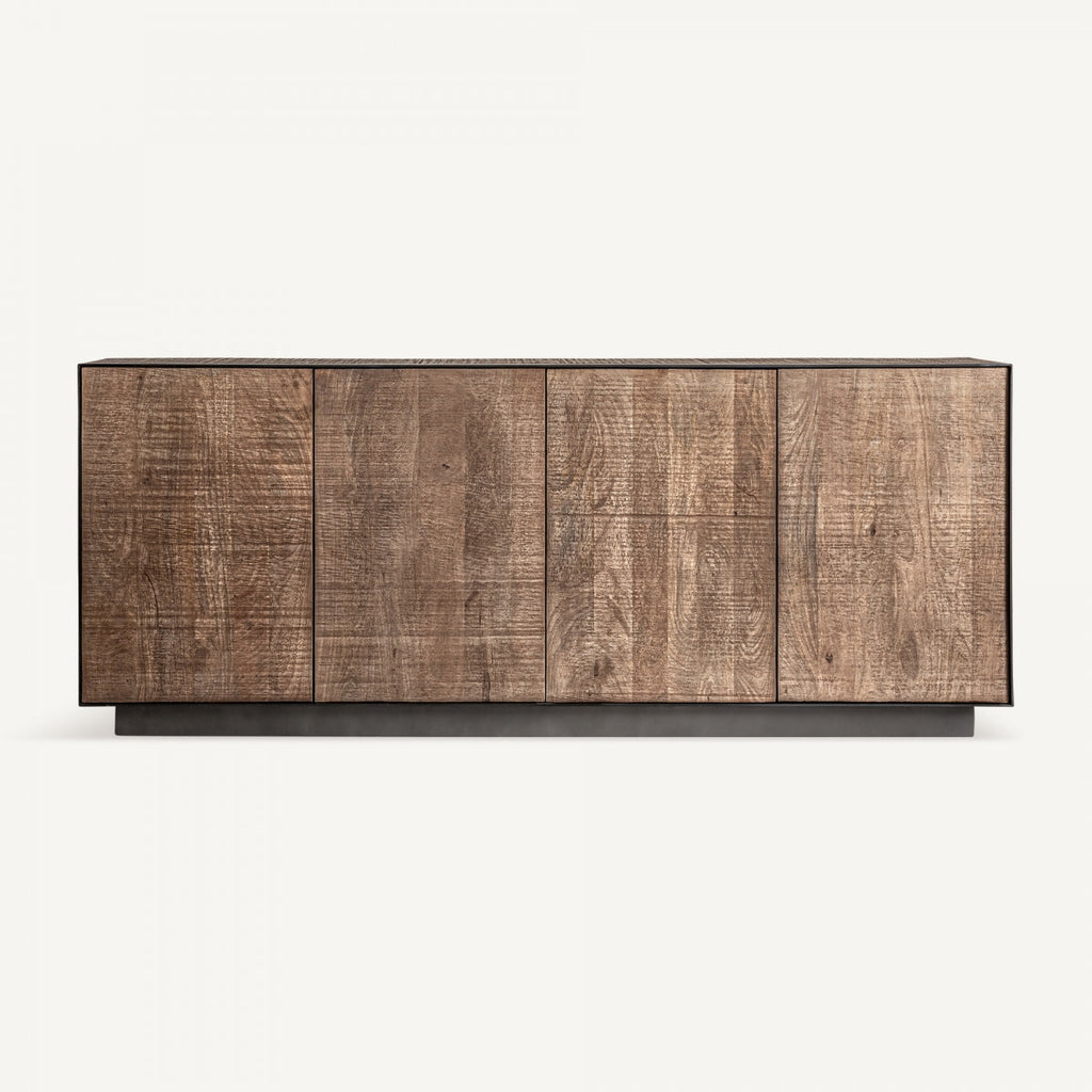 Buffet en bois de manguier marron | Vical Krefeld
