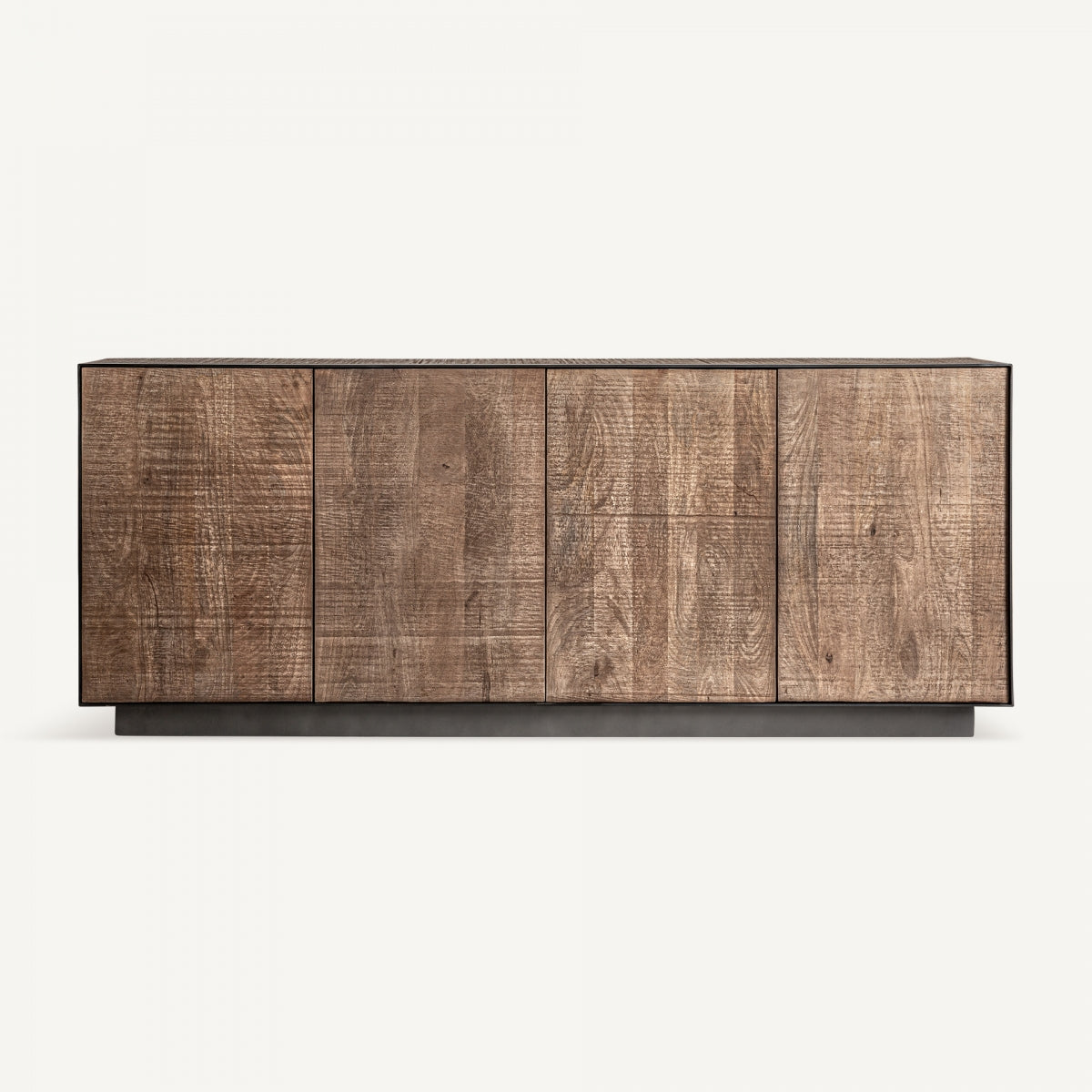 Buffet en bois de manguier marron | Vical Krefeld