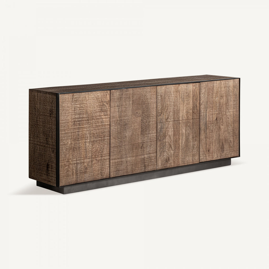 Buffet en bois de manguier marron | Vical Krefeld