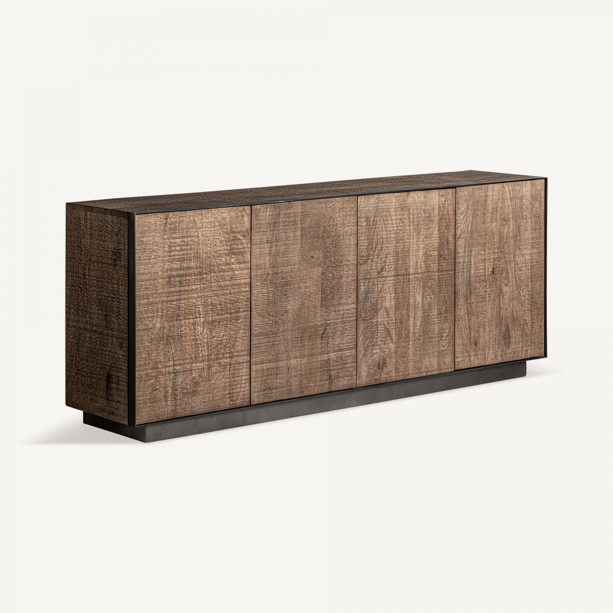 Buffet en bois de manguier marron | Vical Krefeld