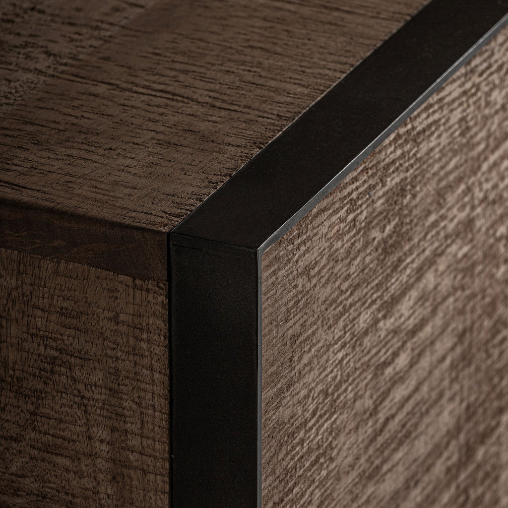 Buffet en bois de manguier marron | Vical Krefeld