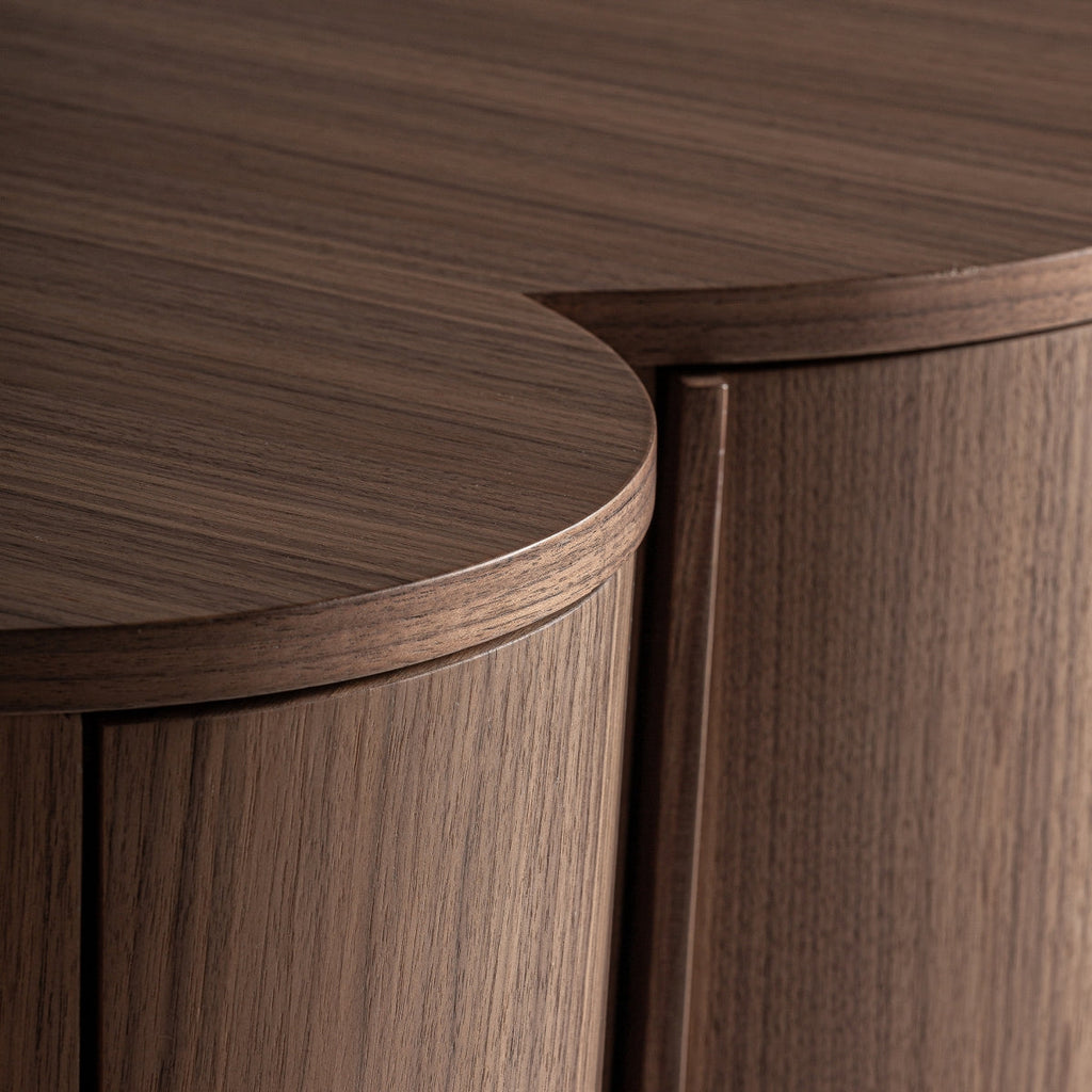 Buffet en bois de noyer marron | Vical Gifhorn