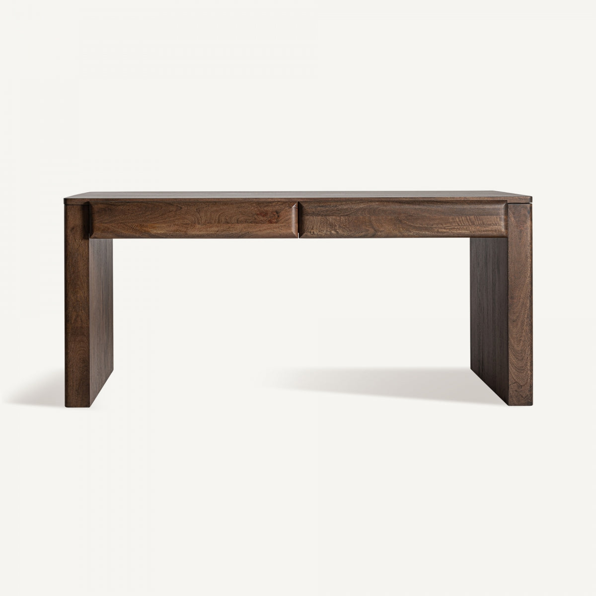 Bureau en bois de manguier marron | Pignons Vicaux